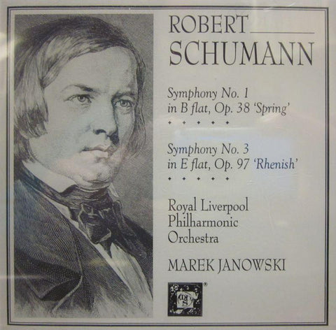 Schumann-Symphony No.1 & 3-Musical Heritage Society-CD Album