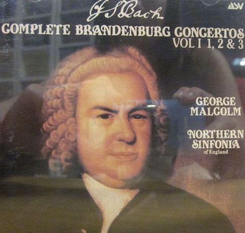 Bach-Complete Brandenburg Concertos Vol 1-3-ASV-CD Album