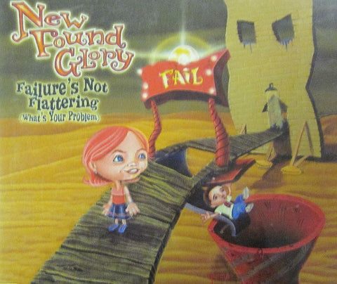 New Found Glory-Failures Not Flattering -Geffen-CD Single