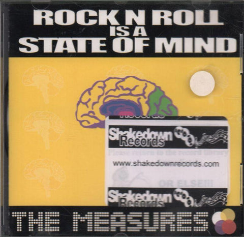 The Measures-Rock 'N' Roll Is A State Of Mind-CD Single-Very Good