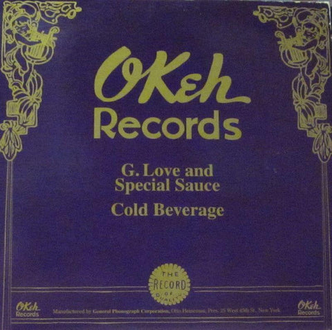 G Love & Special Sauce-Cold Beverage-Epic-CD Single