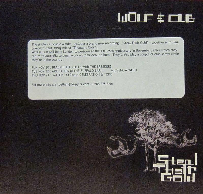 Wolf & Cub-Steal Their Gold-4AD-CD Single