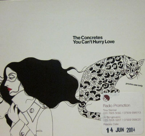 The Concretes-You Cant Hurry Love-Licking Fingers-CD Single