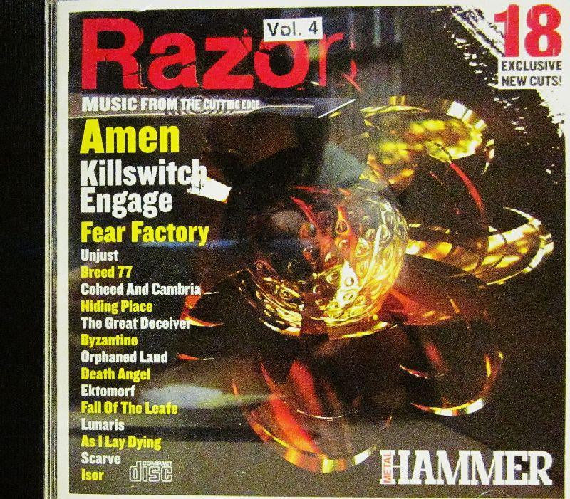 Various Rock-Razor-Music From The Cutting Edge Vol 4-Metal Hammer-CD Album