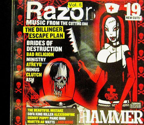 Various Metal-Razor-Music From The Cutting Edge Vol 6-Metal Hammer-CD Album