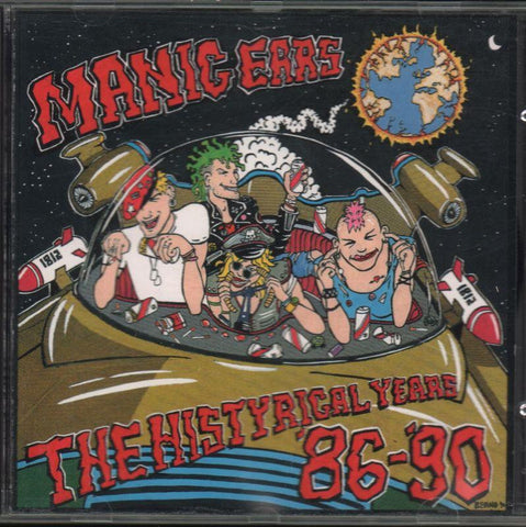Manic Ears-Histyrical Years 1986-90-CD Album-Very Good