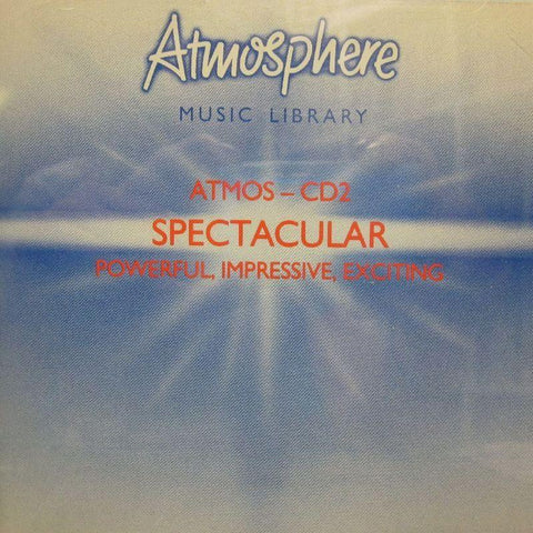 Atomsphere Music Library-Spectacular/ Powerful/ Imppressive/ Exciting-Atmosphere-CD Album