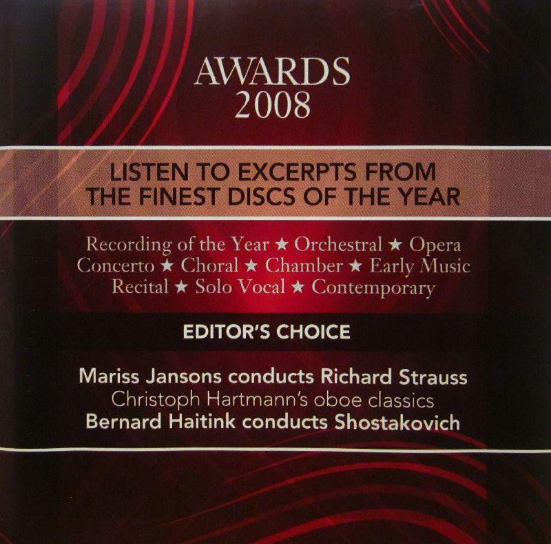 Various Classical-Grammophone/Editor's Choice Awards 2008-Grammphone-CD Album
