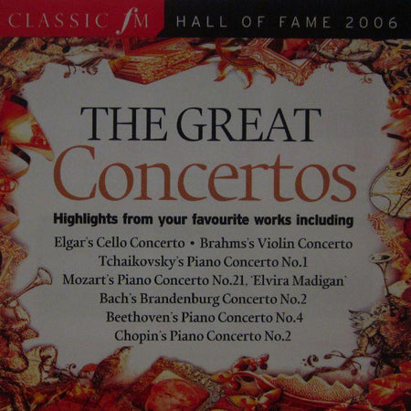 Various Classical-The Great Concertos-Classic FM-CD Album