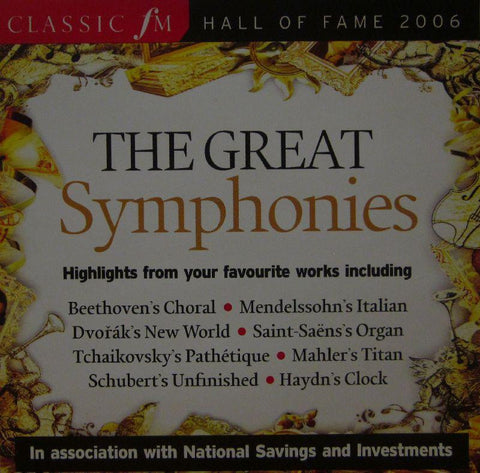 Various Classical-The Great Symphonies -Classic FM-CD Album