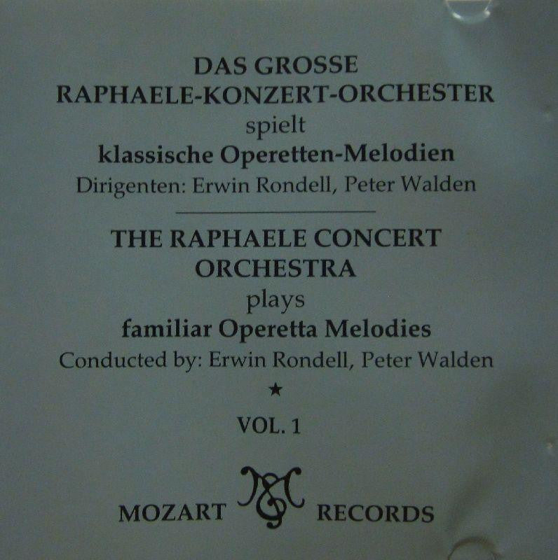 Das Grosse Raphaele Konzert Orchester-Kassischr Operetten Melodien Vol.1-Mozart-CD Album