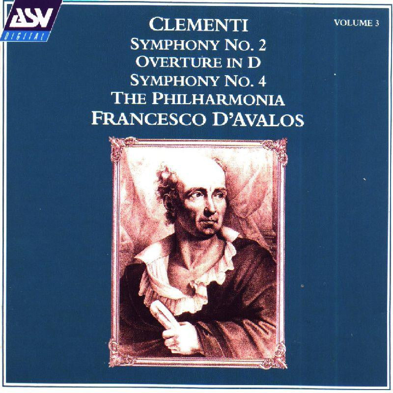 Clementi-Symphony No.2 Volume 3-ASV-CD Album