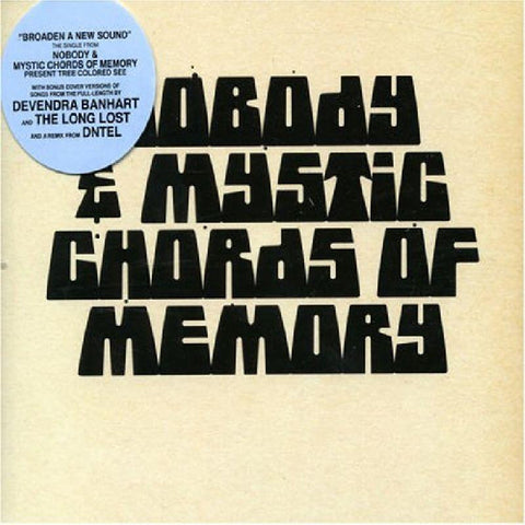 Nobody & Mystic Chords Of Memory-Broaden A New Sound-Rough Trade-CD Single