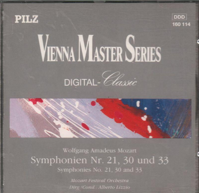 Lizzio/Mozart Festiv-Mozart: Syms. 21, 30, 33-CD Album-Very Good