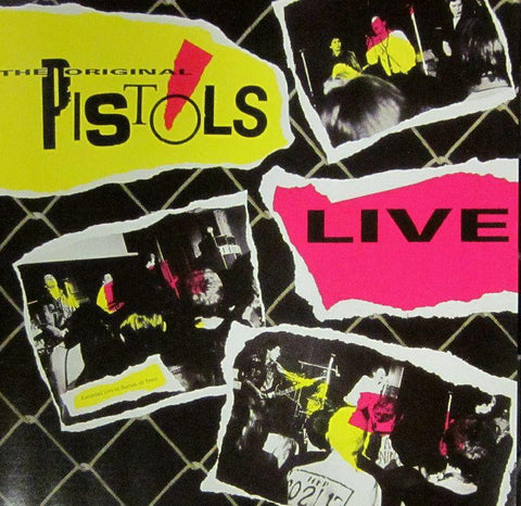 The Original Pistols-Live-Receiver-CD Album