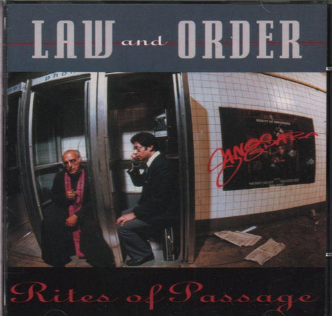 Law & Order-Rites Of Passage-CD Album-New