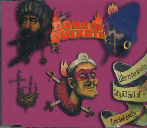 Dons of Quixote-City Of Lies-CD Single-Very Good