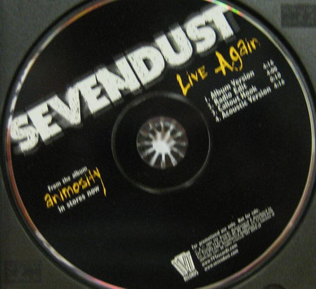 Sevendust-Live Again-TVT-CD Single