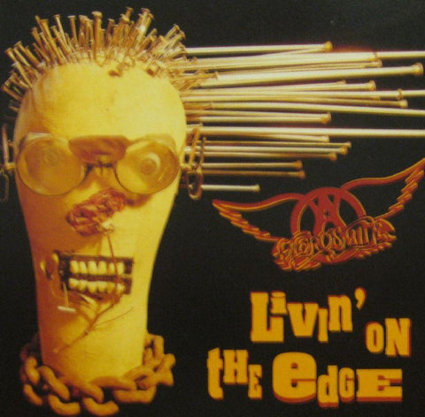 Aerosmith-Livin' On The Edge-Geffen-CD Single