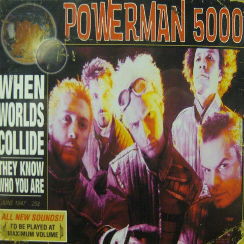 Powerman 5000-When Worlds Collide-Dreamworks-CD Single