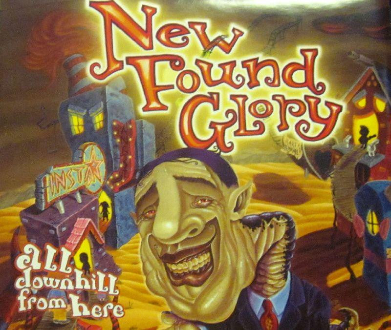New Found Glory-All Downhill From Here-Drive Thru-CD Single