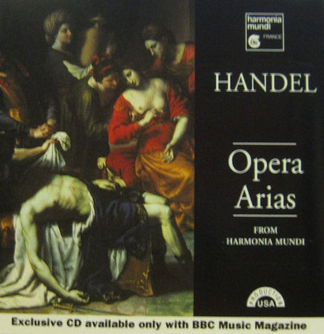 Handel-Opera Arias-Harmondia Mundi-CD Album