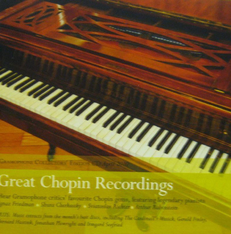 Chopin-Great Recordings-Gramophone-CD Album