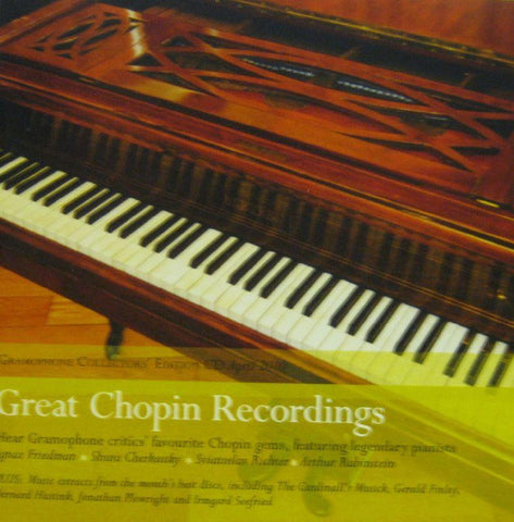 Chopin-Great Recordings-Gramophone-CD Album