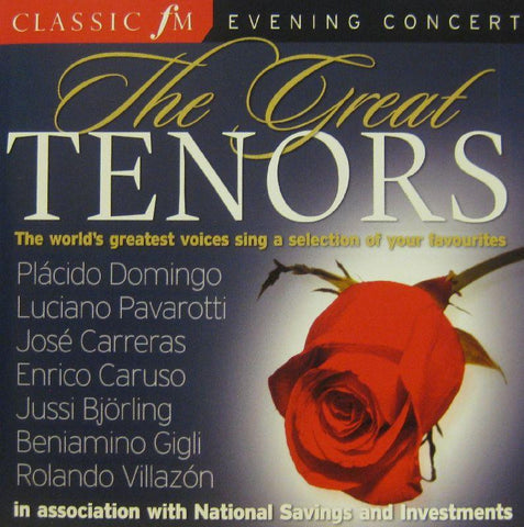 Various Opera-The Great Tenors-Classic FM-CD Album