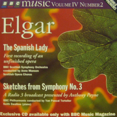 Elgar-The Spanish Lady-BBC-CD Album