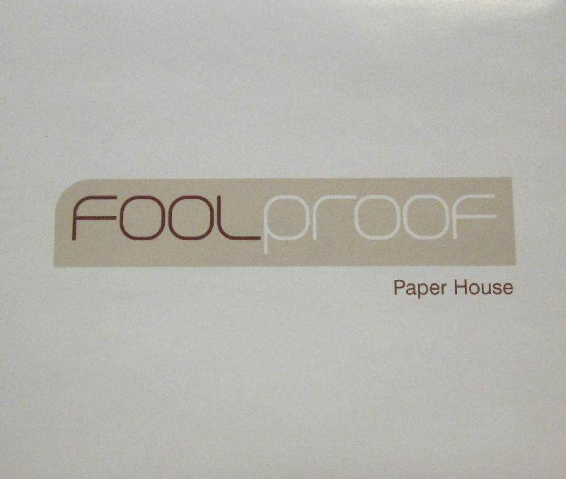 Foolproof-Paper House-Island-CD Single
