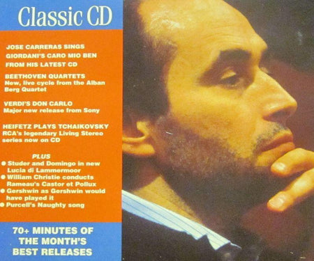 Jose Carreras-Sings Giordani's Caro Mio Ben -CD Album
