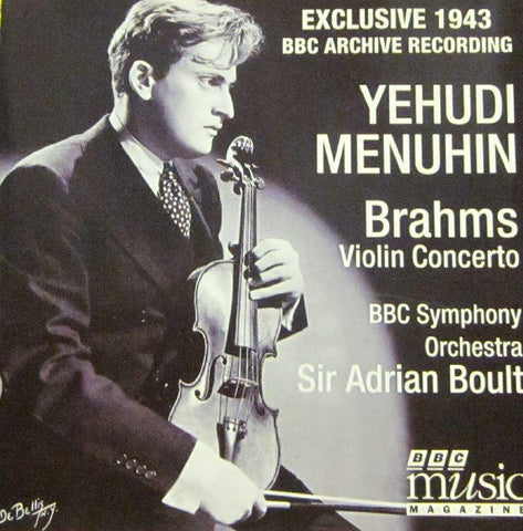 Brahms-Violin Concerto-BBC-CD Album