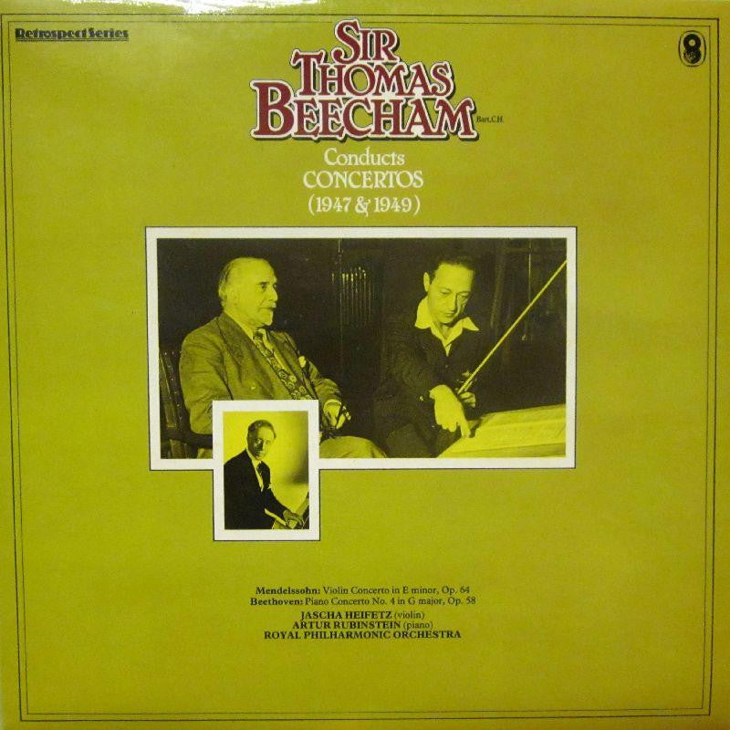 Sir Thomas Beecham-Conducts Concertos-World Record Club-Vinyl LP