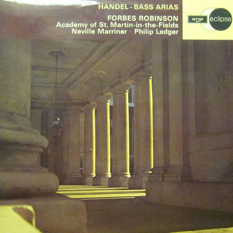 Handel-Bass Arias-Argo Eclipse-Vinyl LP
