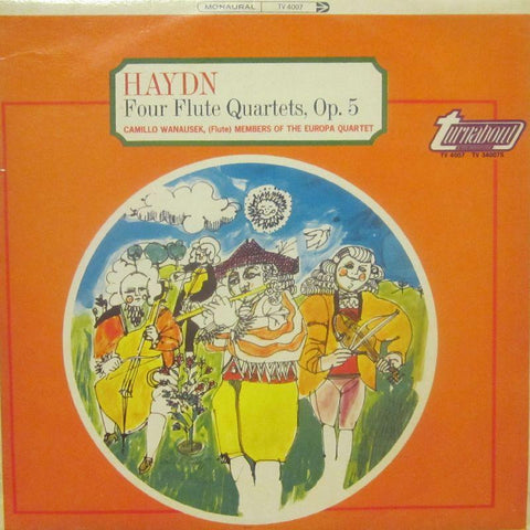 Haydn-Four Flute Quartets-Turnabout-Vinyl LP