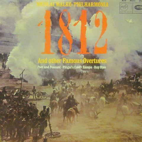 Nicolai Malko/Philharmonia-1812 And Other Famous Overtures-Music For Pleasure-Vinyl LP