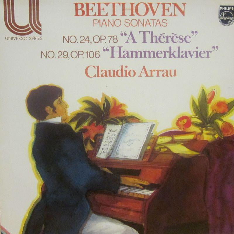 Beethoven-Piano Sonatas No.24 & 29-Philips-Vinyl LP
