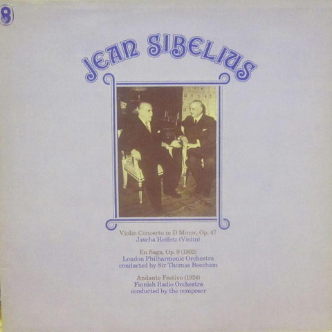 Sibelius-Violin Concerto-World Record Club-Vinyl LP