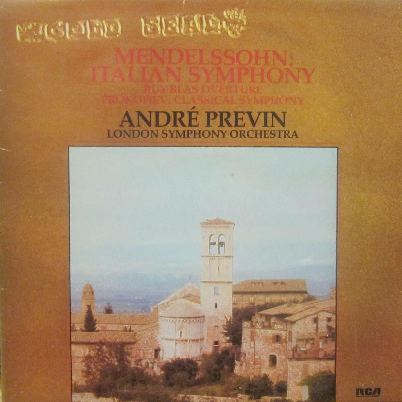 Mendelssohn-Italian Symphony-RCA Gold Seal-Vinyl LP