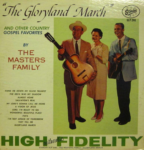 The Masters Family-The Gloryland March-Starday-Vinyl LP