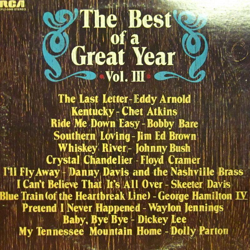 Various Country-The Best Of A Great Year Vol. III-RCA-2x12" Vinyl LP Gatefold
