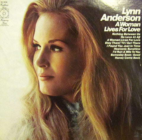 Lynn Anderson-A Women Lives For Love-Harmony-Vinyl LP