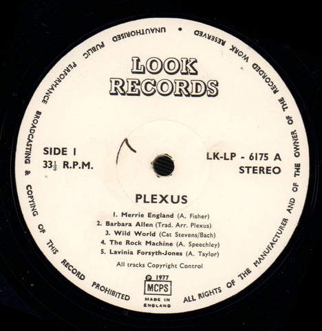 Plexus-Look-Vinyl LP-Ex/Ex
