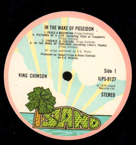 In The Wake of Poseidon-Island-Vinyl LP Gatefold-Ex/Ex