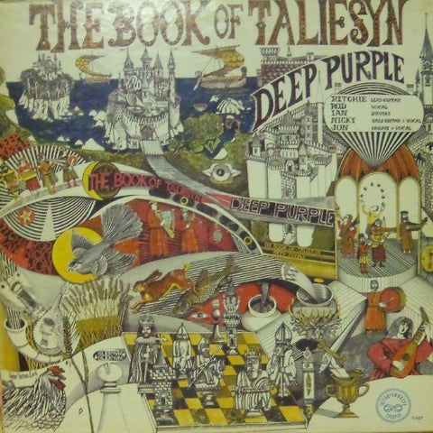 Deep Purple-The Book Of Talieson-Tetragrammaton-Vinyl LP