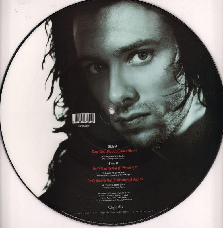 Don't Shut Me Out-Chrysalis-12" Vinyl Picture Disc-Ex/Ex+