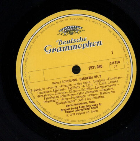 Carnaval/Faschingsschwank Aus Wien-Deutsche Grammophon-Vinyl LP-VG/NM