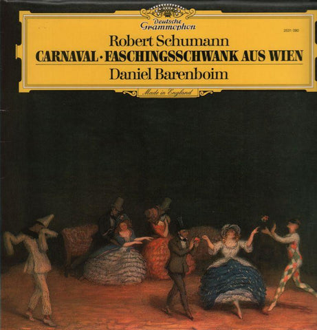 Schumann-Carnaval/Faschingsschwank Aus Wien-Deutsche Grammophon-Vinyl LP