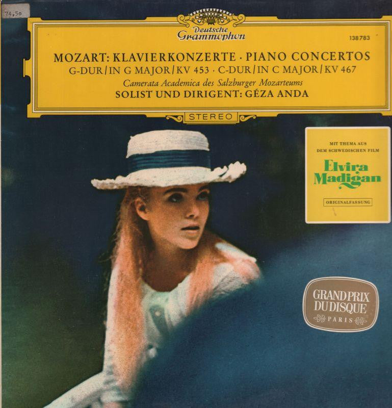 Mozart-Klavierkonzerte Geza Anda-Deutsche Grammophon-Vinyl LP